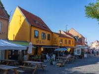 In der Fußgängerzone von Rønne